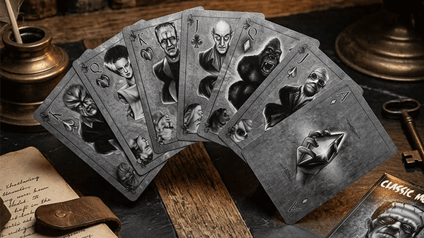 Classic Monsters Playing Cards