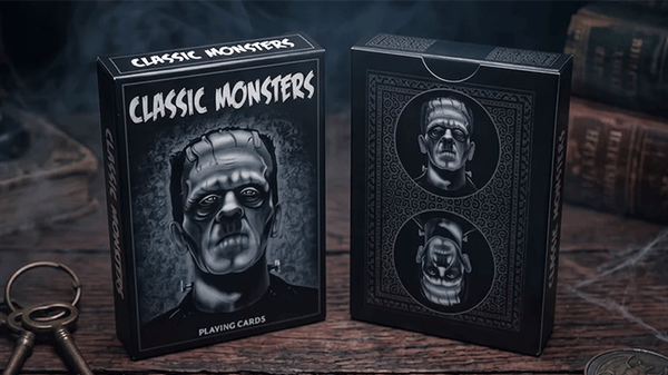 Classic Monsters Playing Cards