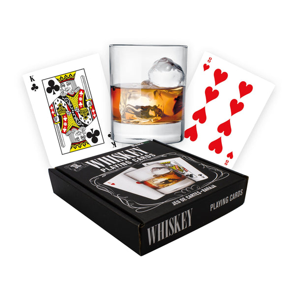 Whiskey Shaped Playing Cards
