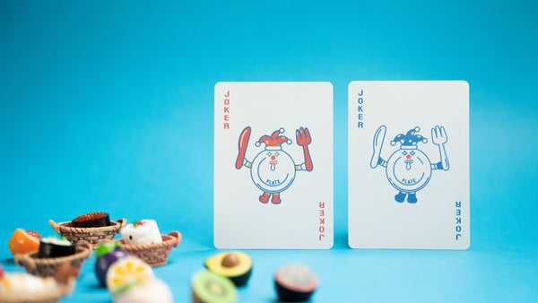 Bicycle John Johnny Playing Cards [Asia Import] (Food Good Life Deck)