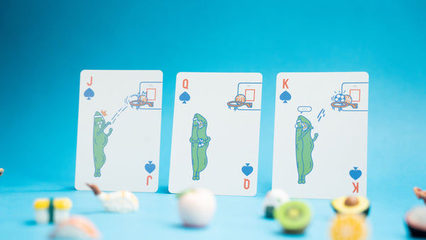 Bicycle John Johnny Playing Cards [Asia Import] (Food Good Life Deck)