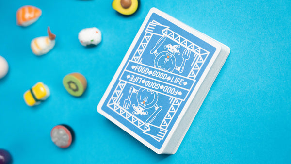 Bicycle John Johnny Playing Cards [Asia Import] (Food Good Life Deck)