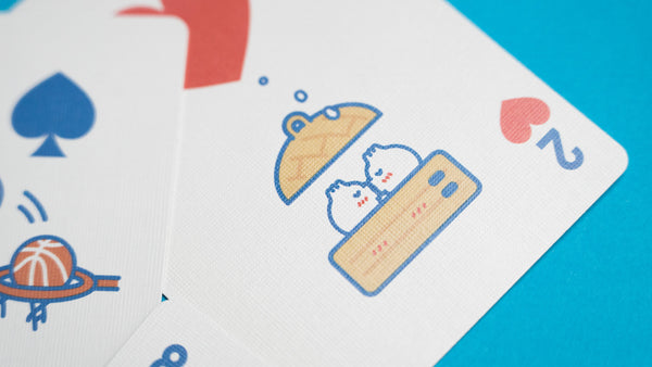 Bicycle John Johnny Playing Cards [Asia Import] (Food Good Life Deck)
