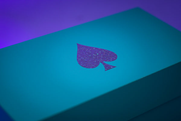 Flecked Holographic Foiled Brick Box for Playing Cards Display Holo V4