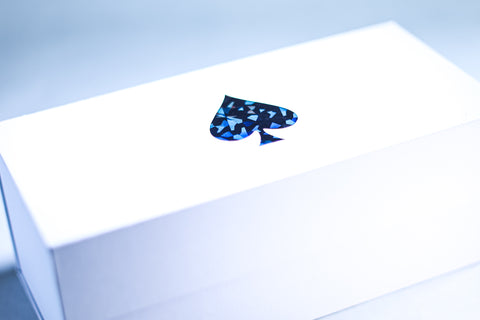 Holo Midnight Prism Foil Brick Box for Playing Cards [LIMITED to 199] V3