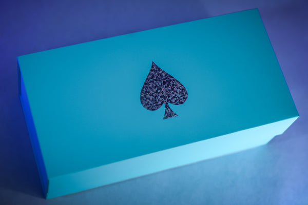 Flecked Holographic Foiled Brick Box for Playing Cards Display Holo V4