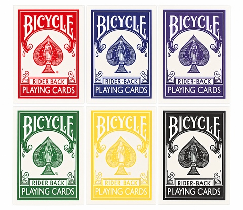 Bicycle V1 Magic Makers Rider Backs Playing Cards RARE