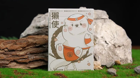 Samurai Otter Playing Cards