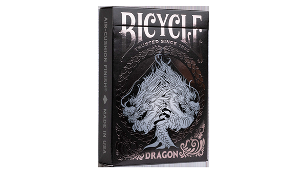 Bicycle Dragon Black Playing Cards