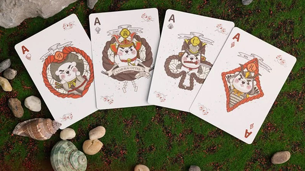 Samurai Otter Playing Cards