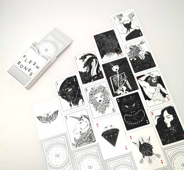 Flesh Plus Bones Playing Cards