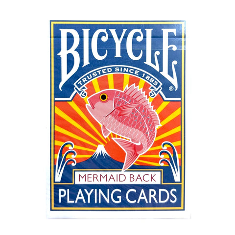 Bicycle Mermaid Back Fish V2 Playing Cards (Ginza Itoya) [Japan Import]