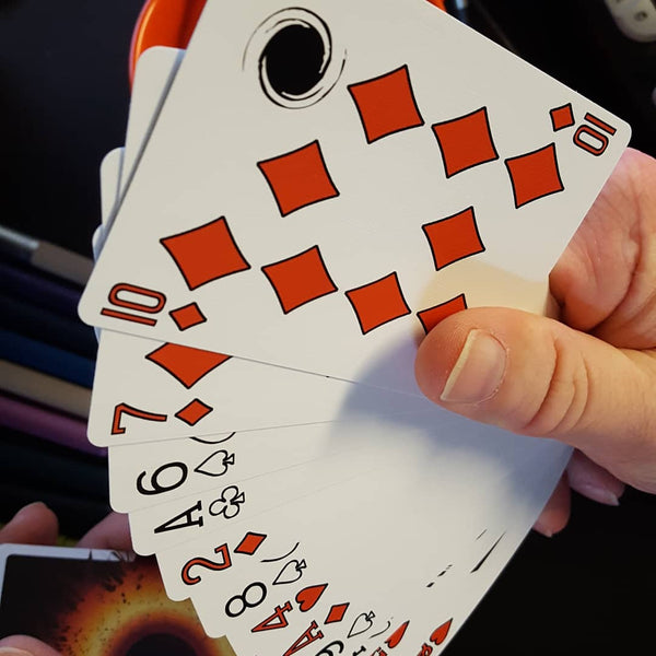Singularity: Black Tie(S) playing cards