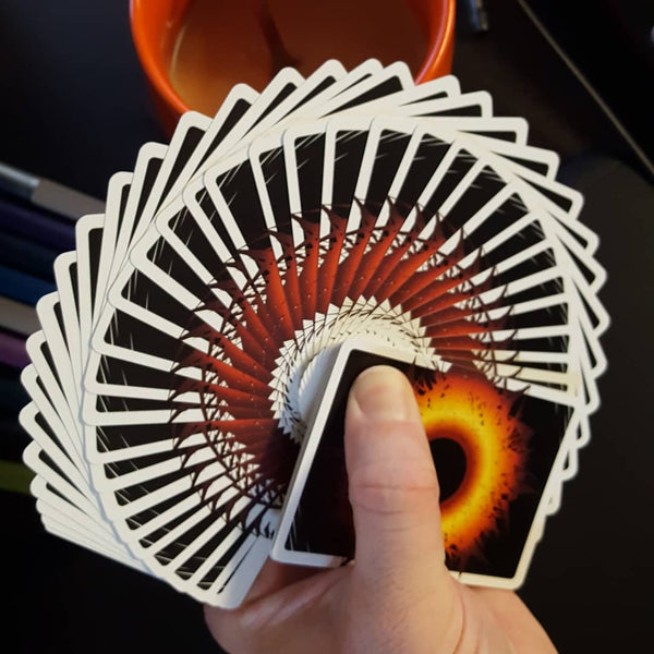 Singularity: Black Tie(S) playing cards