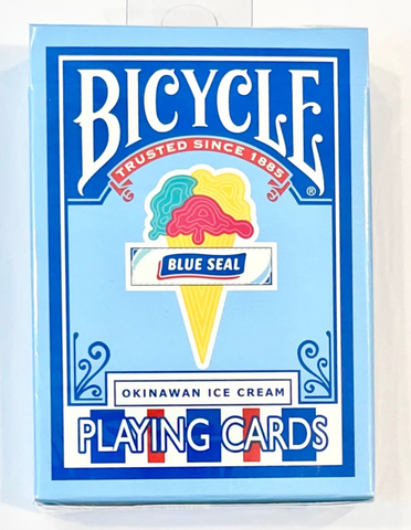 Bicycle Blue Seal Okinawan Ice Cream V3. Playing Cards
