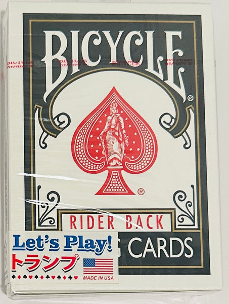 Bicycle Black Rider Back Japan Playing Cards [Japan Import]