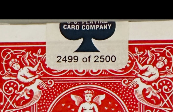 Bicycle Ombre Edged Playing Cards MINT #2499/2500 RARE