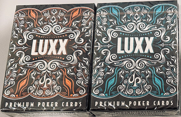 LUXX Premium Playing Cards 2 Deck Set