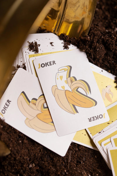 Peelers V3 Banana Playing Cards by OPC