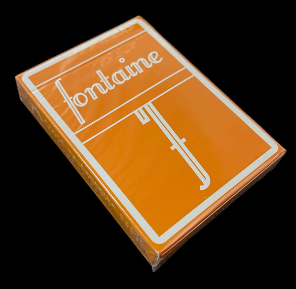 Fontaine Pumpkin Playing Cards