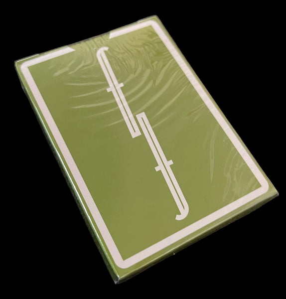 Fontaine Supreme Back Green Playing Cards
