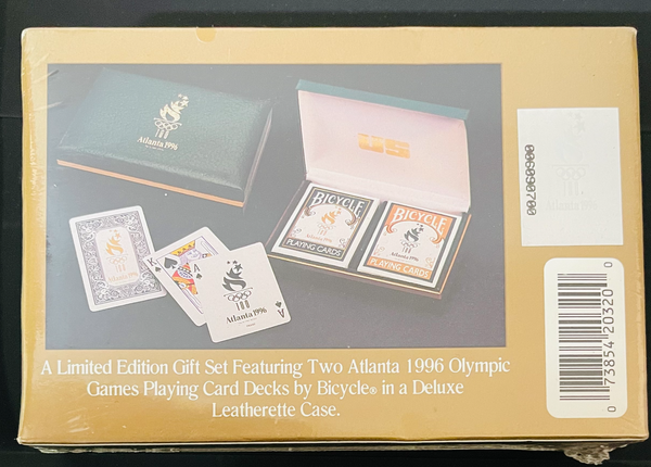 Bicycle Atlanta 1996 Olympic Games Playing Cards 2 Deck Set