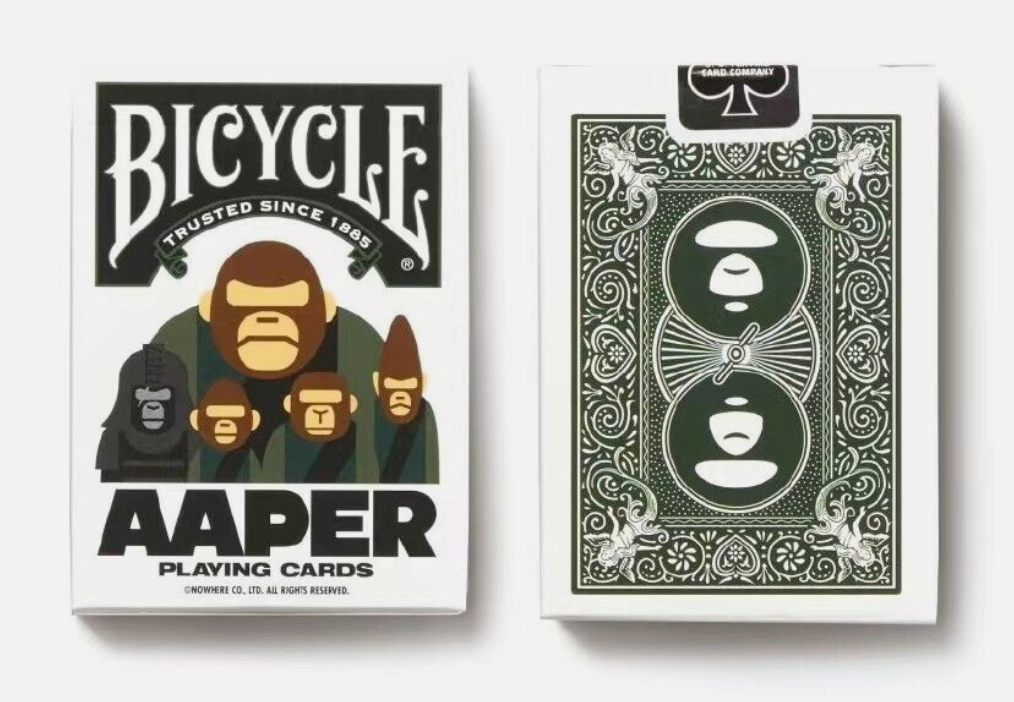 Bicycle AAPER Playing Cards A Bathing APE [Asia Import] – Card