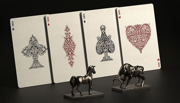 Warrior Women (Red Gilded) Limited Edition Playing Cards by Headless Kings