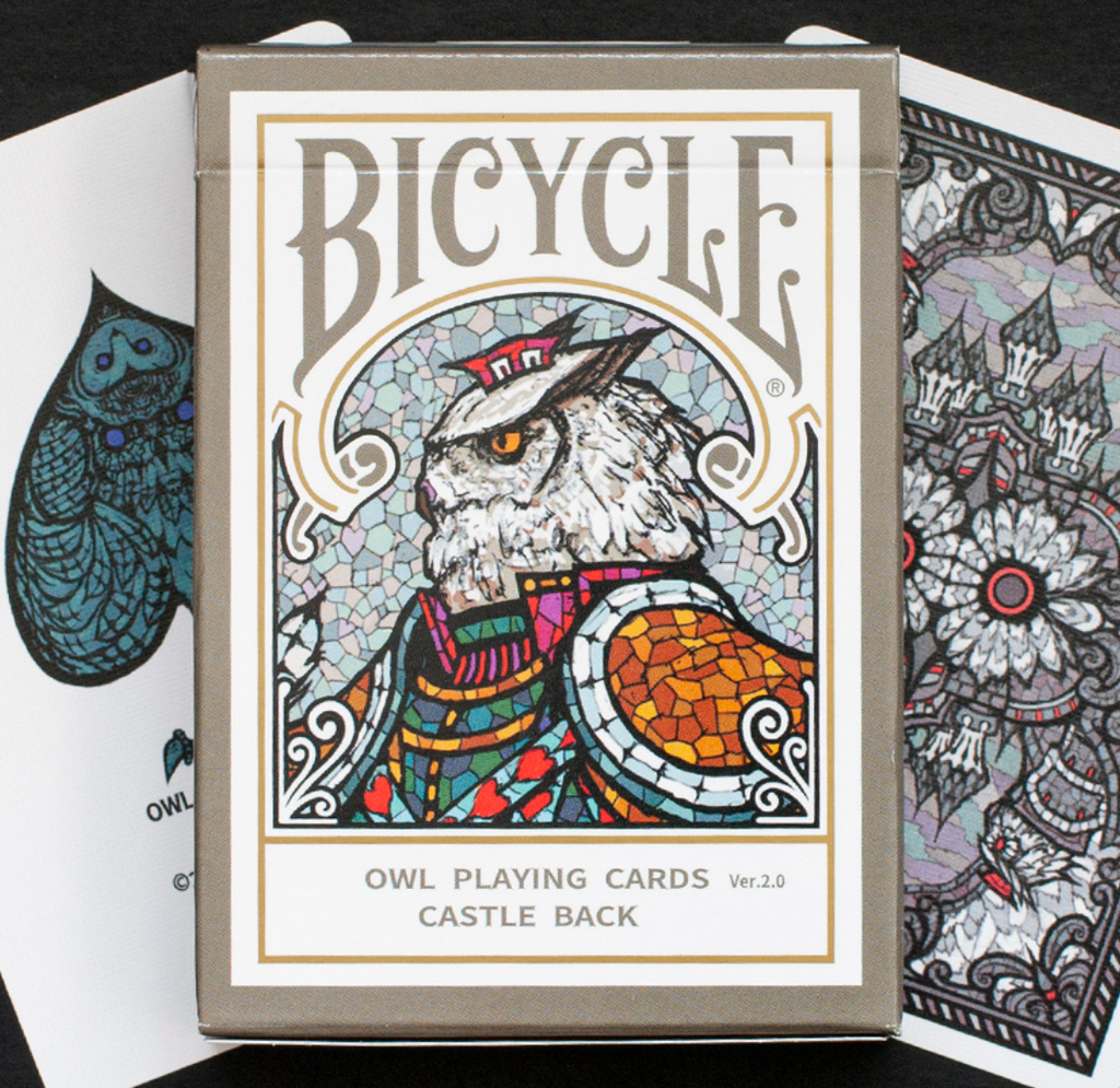Bicycle owl playing cards hotsell
