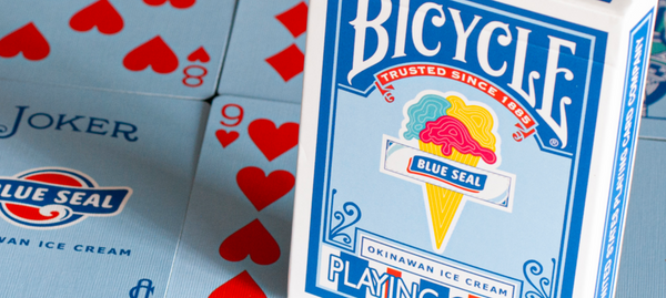 Bicycle Blue Seal Okinawan Ice Cream v2 Playing Cards [Japan Import]