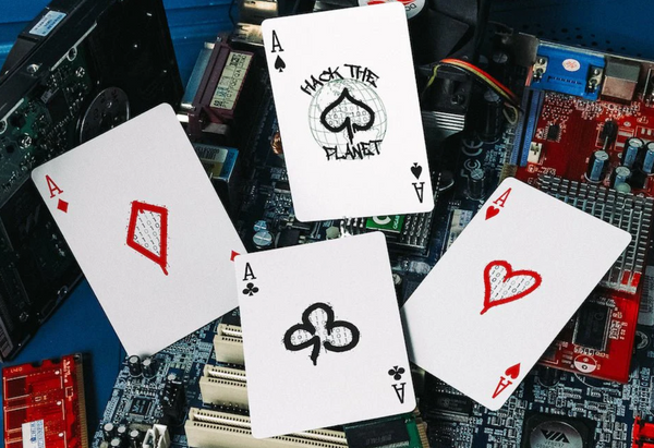 Hack The Planet - White Hat Playing Cards