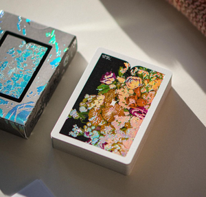 Holo Sepal Umbra Edition Playing Cards by Dealersgrip