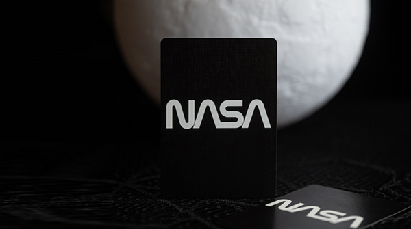 Silver Foil NASA Worm Playing Cards