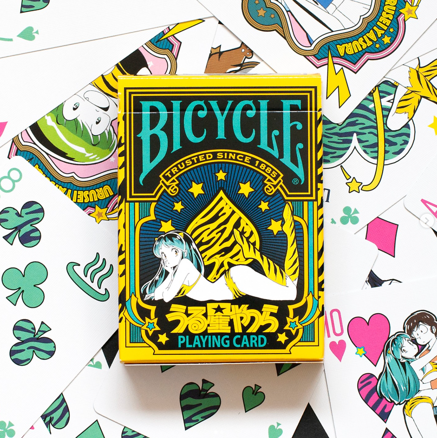 【新品未開封】Ngaba yu playing cards【レアデック】 Bicycle Urusei Yatsura Playing Cards [Japan Import] – Card