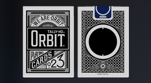 Orbit Tally Ho Circle Back (Black) Playing Cards