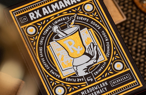 Rx Almanac – Volume I Deck Blue Jay Dentistry Meadowlark Playing Cards