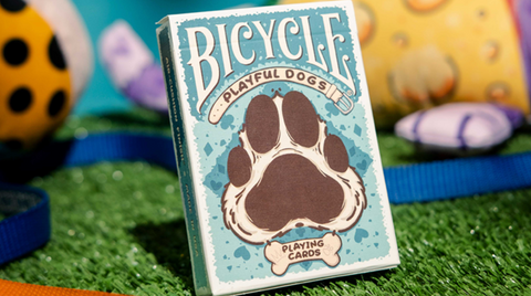 Bicycle Playful Dog Playing Cards