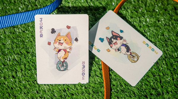 Bicycle Playful Dog Playing Cards