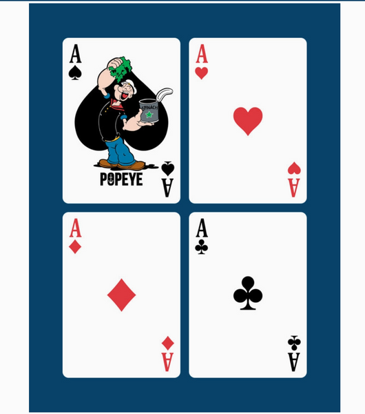 Bicycle Limited Edition Popeye the Sailor Man Playing Cards