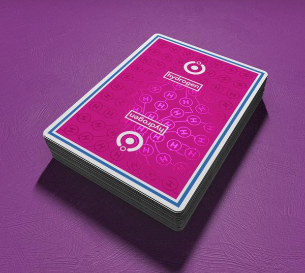 Hydrogen Limited Edition Pink Playing Cards