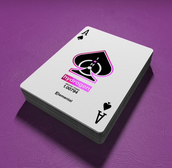 Hydrogen Limited Edition Pink Playing Cards