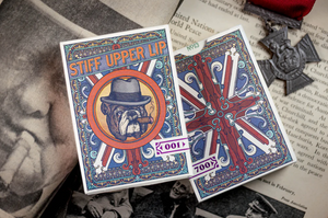 Stiff Upper Lip Playing Cards by Kings Wild Project