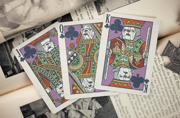 Stiff Upper Lip Playing Cards by Kings Wild Project