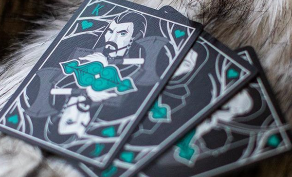 Ascension Playing Cards: Silver Wolves