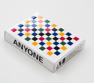 Anyone Worldwide Multi Color Checkerboard Playing Cards