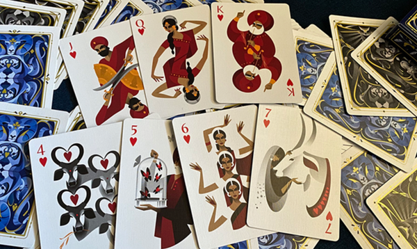 5th Kingdom Semi-Transformation (Player St Ed Blue 2 Way) Playing Cards