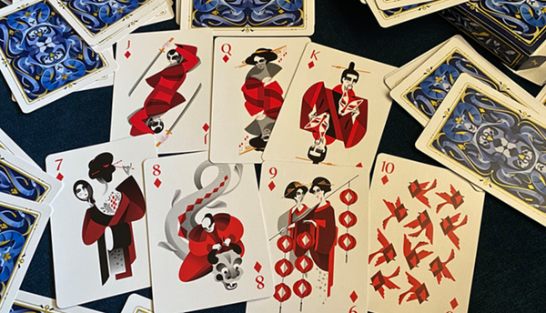 5th Kingdom Semi-Transformation (Player St Ed Blue 2 Way) Playing Cards