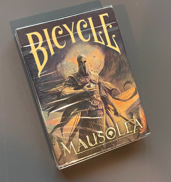 Bicycle Mausolea Playing Cards by Albino Dragon