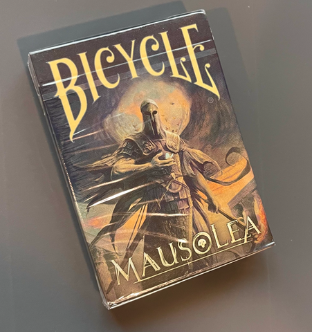 Bicycle Mausolea Playing Cards by Albino Dragon