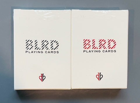 BLRD Red and Black Playing Cards by David Blaine